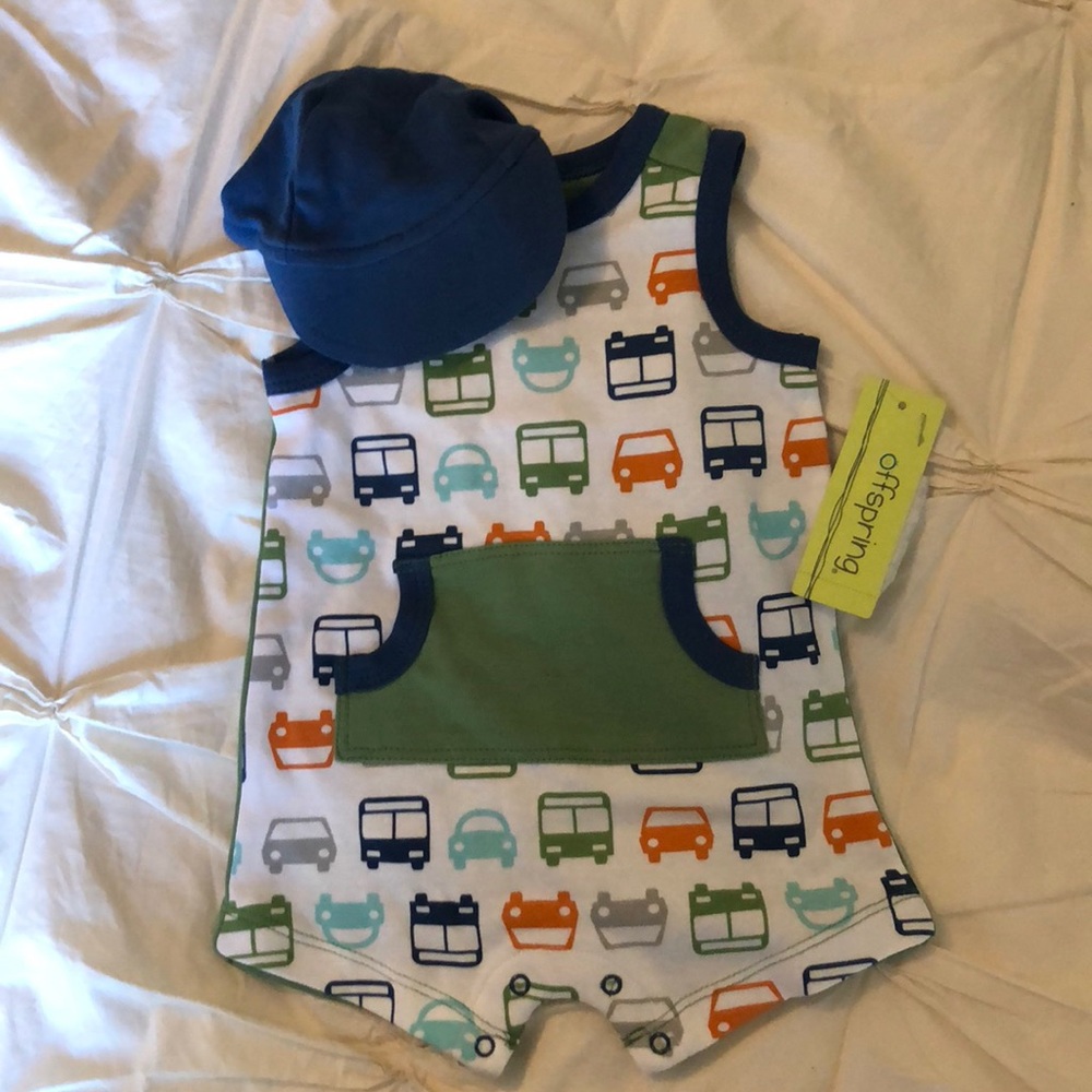 Romper and Hat Set